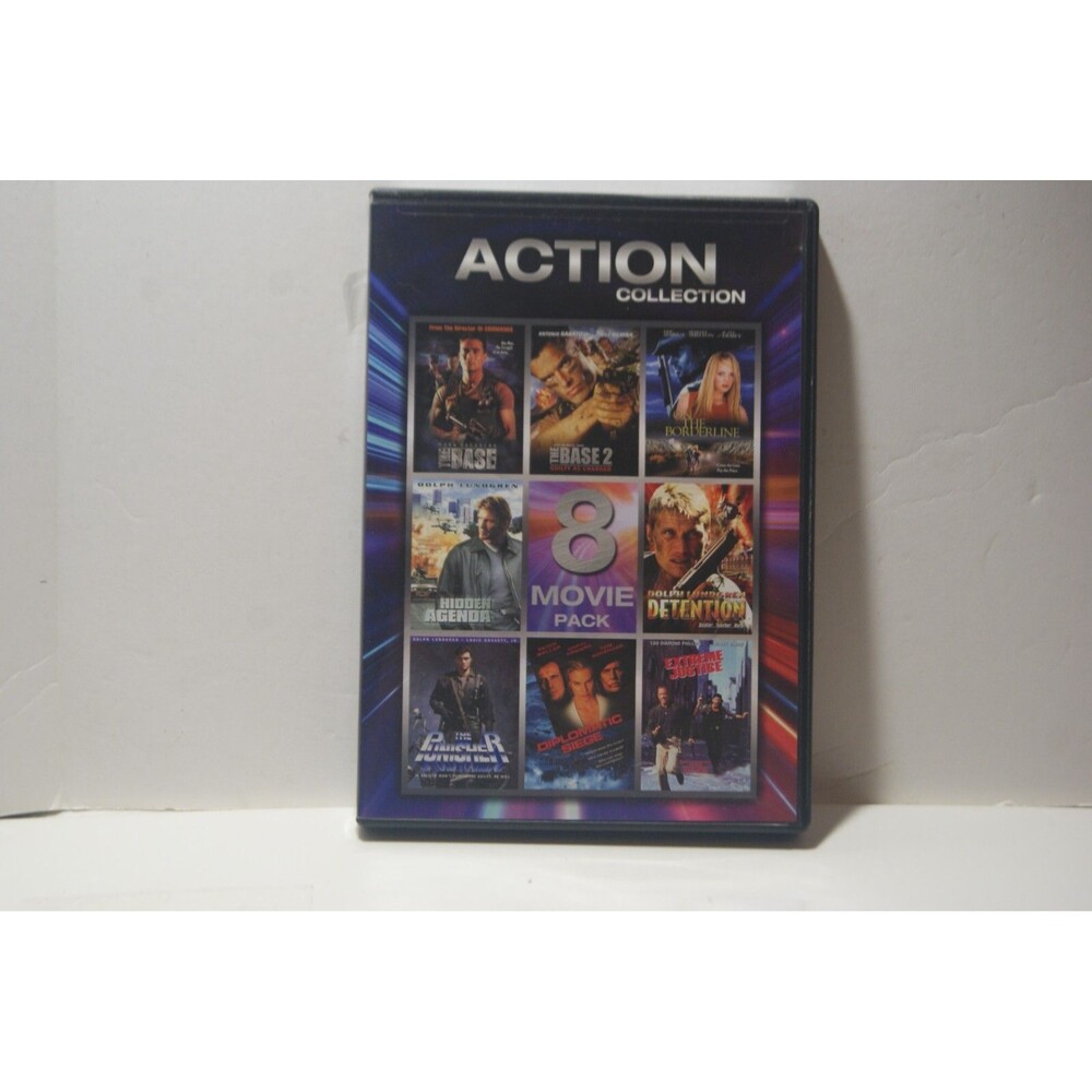 Action Collection 8 Movie Pack (DVD, 2012) Dolph Lundgren Thrillers